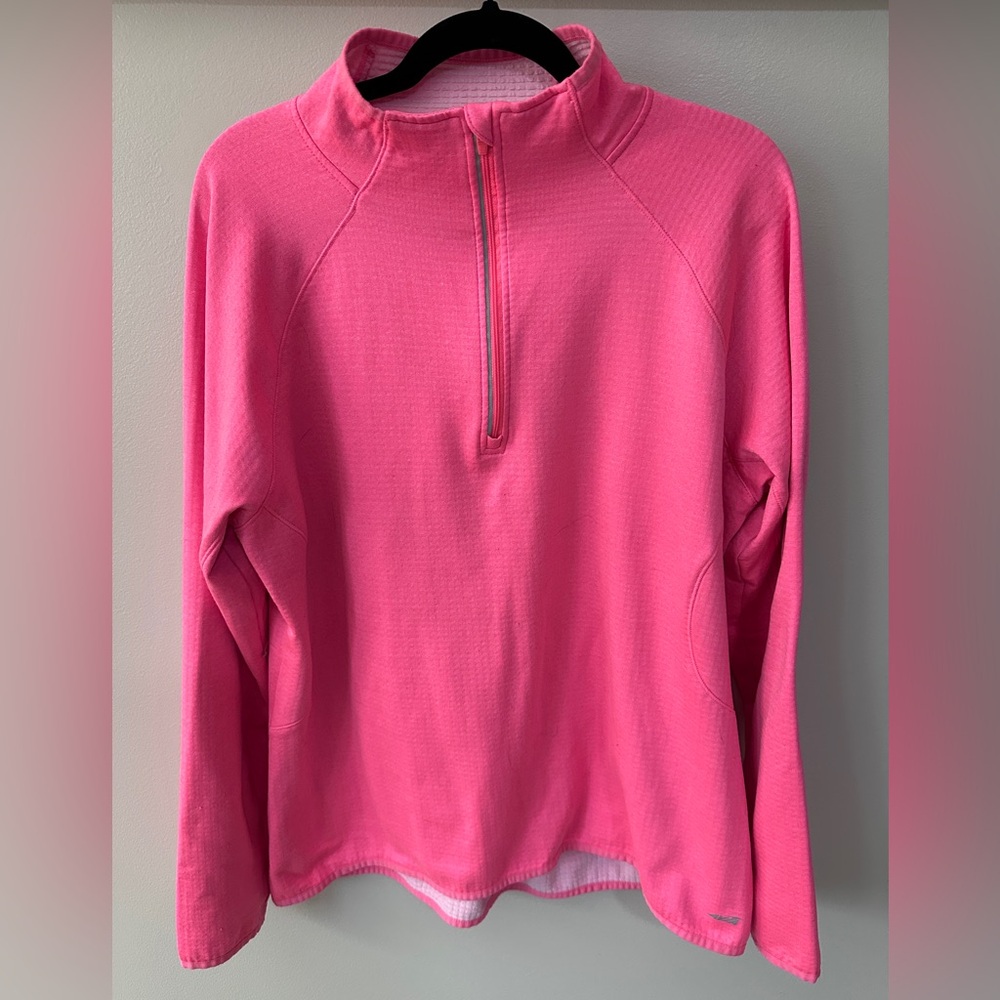 XXL Avia Hot Pink Half-Zip Pullover